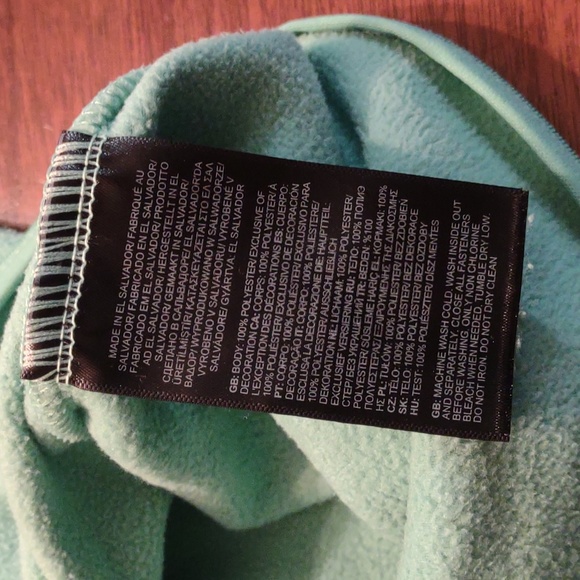 The North Face Women's Quarter-Button Up Pullover Blue and Black Small - Picture 6 of 6